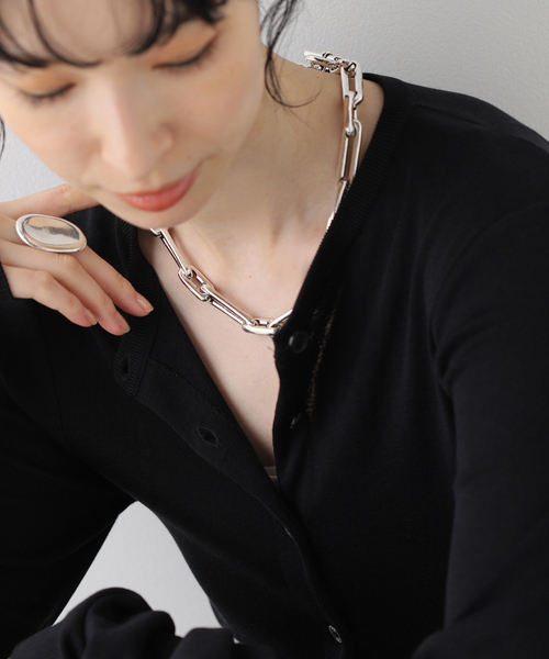 plage(プラージュ)の「【CXC/シーエックスシー】CHAIN チョーカー(チョーカー・レディース・シルバー・FREE)」の9枚目の写真