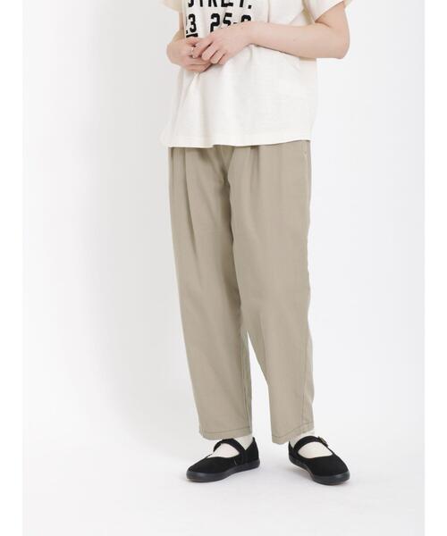 Samansa Mos2（サマンサ モスモス）の「配色ステッチツイルシェフパンツ（その他パンツ・レディース・ベージュ/モカ/カーキ・F）」の11枚目の写真