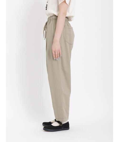 Samansa Mos2（サマンサ モスモス）の「配色ステッチツイルシェフパンツ（その他パンツ・レディース・ベージュ/モカ/カーキ・F）」の16枚目の写真