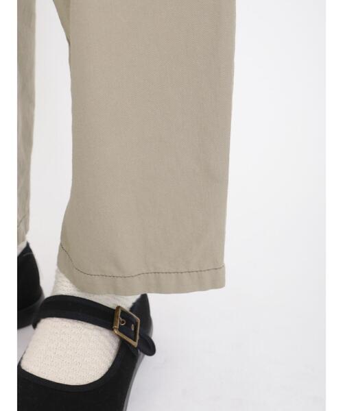 Samansa Mos2（サマンサ モスモス）の「配色ステッチツイルシェフパンツ（その他パンツ・レディース・ベージュ/モカ/カーキ・F）」の22枚目の写真