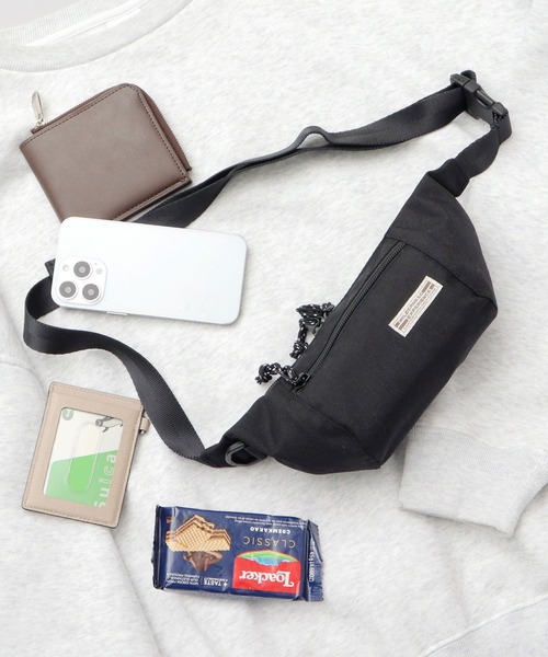 日本製 CORDURAナイロン マイクロ ウエストポーチ（ボディバッグ