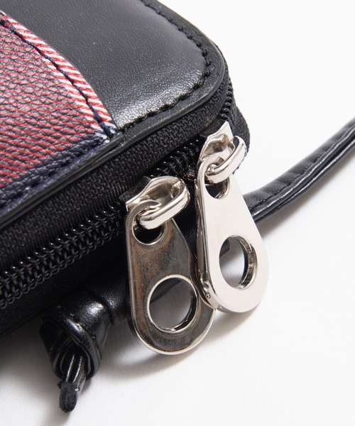 Arnold Palmer（アーノルドパーマー）の「ビッグパーマーチェック スマホショルダー（ショルダーバッグ・レディース・ブラック/ベージュ・F）」の9枚目の写真