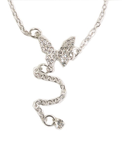 ✨最高級バタフライ✨ネックレス✨シルバー✨ハイクオリティ‼️ シルバー バタフライ ネックレス – GILA JEWELZ