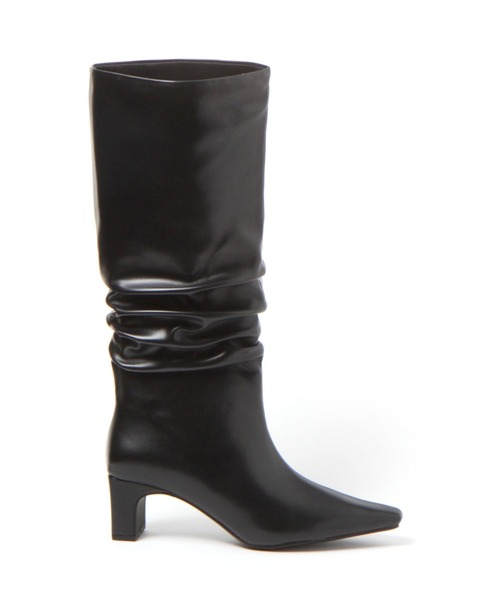 LOWRYS FARM（ローリーズファーム）の「ルーズヒールブーツ  967880（ブーツ・レディース・ブラック/ブラウン・MEDIUM/LARGE）」の15枚目の写真