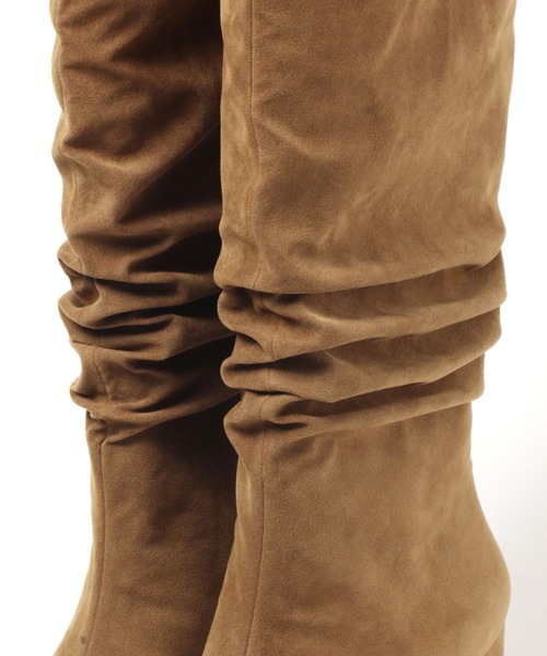 LOWRYS FARM（ローリーズファーム）の「ルーズヒールブーツ  967880（ブーツ・レディース・ブラック/ブラウン・MEDIUM/LARGE）」の7枚目の写真