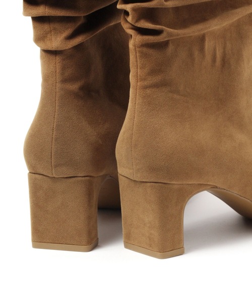 LOWRYS FARM（ローリーズファーム）の「ルーズヒールブーツ  967880（ブーツ・レディース・ブラック/ブラウン・MEDIUM/LARGE）」の6枚目の写真