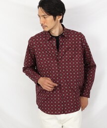 TAKEO KIKUCHI（タケオキクチ）の「◆【Sサイズ～】菊柄 小紋プリント シャツ（シャツ/ブラウス・メンズ）」