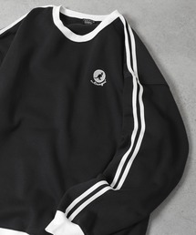 【別注】 【KANGOL】 ロゴ 刺繍 ビッグシルエット 長袖 スウェット トレーナー