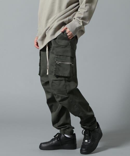 DANKE SCHON（ダンケシェーン）の「【WEB&DEPOT限定】DankeSchon/ダンケシェーン/STRETCH TWILL ZIP POCKET（その他パンツ・レディース・ブラック/カーキ・XL/M/L/S）」の18枚目の写真