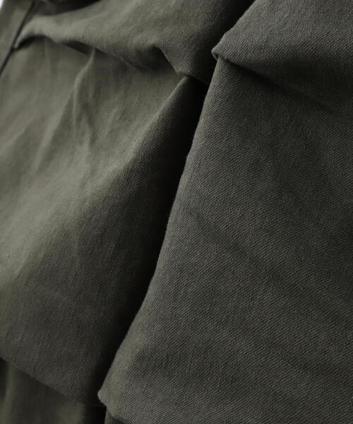 DANKE SCHON（ダンケシェーン）の「【WEB&DEPOT限定】DankeSchon/ダンケシェーン/STRETCH TWILL ZIP POCKET（その他パンツ・レディース・ブラック/カーキ・XL/M/L/S）」の21枚目の写真