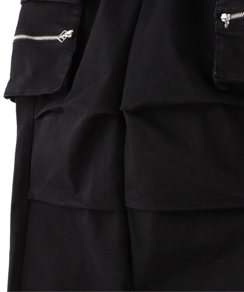 DANKE SCHON（ダンケシェーン）の「【WEB&DEPOT限定】DankeSchon/ダンケシェーン/STRETCH TWILL ZIP POCKET（その他パンツ・レディース・ブラック/カーキ・XL/M/L/S）」の7枚目の写真