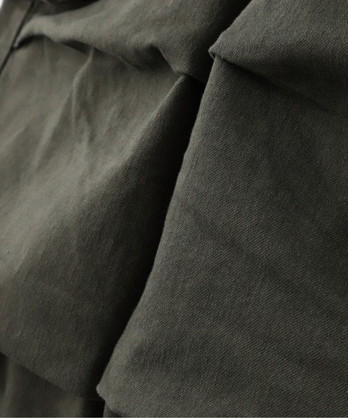 DANKE SCHON（ダンケシェーン）の「【WEB&DEPOT限定】DankeSchon/ダンケシェーン/STRETCH TWILL ZIP POCKET（その他パンツ・レディース・ブラック/カーキ・XL/M/L/S）」の12枚目の写真