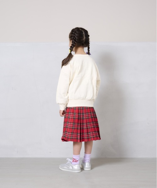 Life Support Products(ライフサポートプロダクツ)の「ウラケプリントトレーナー(80~150cm)(スウェット・キッズ・チャコール/ダークブルー/イエロー/ライトグリーン/ホワイト系その他/ブラック/グレー/オフホワイト/オレンジ/ロイヤルブルー・100/110/120/130/140/150/90/95/80)」の13枚目の写真