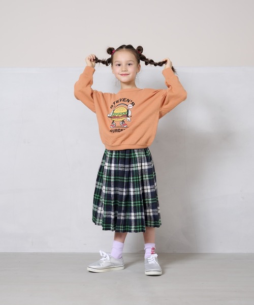 Life Support Products(ライフサポートプロダクツ)の「ウラケプリントトレーナー(80~150cm)(スウェット・キッズ・チャコール/ダークブルー/イエロー/ライトグリーン/ホワイト系その他/ブラック/グレー/オフホワイト/オレンジ/ロイヤルブルー・100/110/120/130/140/150/90/95/80)」の21枚目の写真