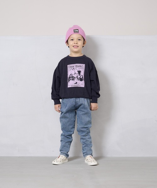 Life Support Products(ライフサポートプロダクツ)の「ウラケプリントトレーナー(80~150cm)(スウェット・キッズ・チャコール/ダークブルー/イエロー/ライトグリーン/ホワイト系その他/ブラック/グレー/オフホワイト/オレンジ/ロイヤルブルー・100/110/120/130/140/150/90/95/80)」の15枚目の写真