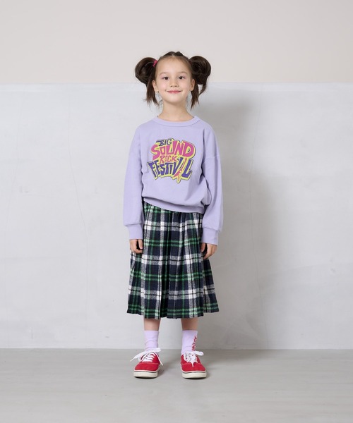 Life Support Products(ライフサポートプロダクツ)の「ウラケプリントトレーナー(80~150cm)(スウェット・キッズ・チャコール/ダークブルー/イエロー/ライトグリーン/ホワイト系その他/ブラック/グレー/オフホワイト/オレンジ/ロイヤルブルー・100/110/120/130/140/150/90/95/80)」の16枚目の写真