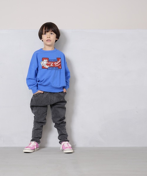 Life Support Products(ライフサポートプロダクツ)の「ウラケプリントトレーナー(80~150cm)(スウェット・キッズ・チャコール/ダークブルー/イエロー/ライトグリーン/ホワイト系その他/ブラック/グレー/オフホワイト/オレンジ/ロイヤルブルー・100/110/120/130/140/150/90/95/80)」の19枚目の写真