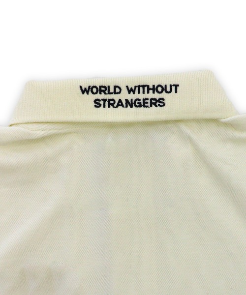 GIORDANO（ジョルダーノ）の「[ GIORDANO ] スモールライオン刺繍ドライストレッチ半袖ポロシャツ（ポロシャツ・メンズ・アイボリー/ネイビー/ブラック・LARGE/MEDIUM/X-LARGE/SMALL）」の6枚目の写真