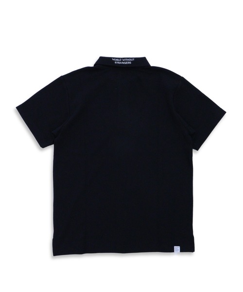 GIORDANO（ジョルダーノ）の「[ GIORDANO ] スモールライオン刺繍ドライストレッチ半袖ポロシャツ（ポロシャツ・メンズ・アイボリー/ネイビー/ブラック・LARGE/MEDIUM/X-LARGE/SMALL）」の9枚目の写真