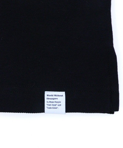 GIORDANO（ジョルダーノ）の「[ GIORDANO ] スモールライオン刺繍ドライストレッチ半袖ポロシャツ（ポロシャツ・メンズ・アイボリー/ネイビー/ブラック・LARGE/MEDIUM/X-LARGE/SMALL）」の12枚目の写真