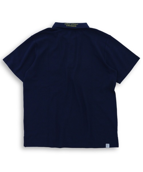 GIORDANO（ジョルダーノ）の「[ GIORDANO ] スモールライオン刺繍ドライストレッチ半袖ポロシャツ（ポロシャツ・メンズ・アイボリー/ネイビー/ブラック・LARGE/MEDIUM/X-LARGE/SMALL）」の14枚目の写真