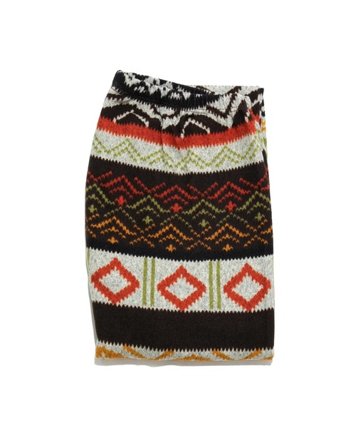 Healthknit（ヘルスニット）の「Healthknit/ヘルスニット　LEGGINGS キカガクプリント（レギンス/スパッツ・レディース・ブルー/マスタード/パープル/ピンク/ブラウン・MEDIUM/LARGE）」の6枚目の写真