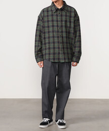 isao‼️MY THINKS のビッグシャツ MYTHINKS - COTTON WOOL DENIM