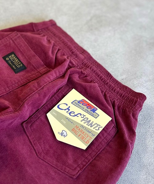 BIG FIELD（ビッグフィールド）の「コールテンシェフパンツ（80～150cm）（その他パンツ・キッズ・ワインレッド/レモンイエロー/パープル/ブラック/モカ/ライトブルー・120/130/100/90/95/150/80/140/110）」の8枚目の写真