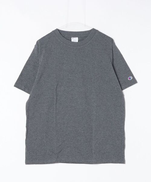 Champion(チャンピオン)の「【Champion/チャンピオン】直営限定コレクション メンズ ショートスリーブTシャツ(Tシャツ/カットソー・メンズ・ブラック/ライトグリーン系/ホワイト/ヘザーチャコール/グレー/ネイビー・X-LARGE/LARGE/SMALL/MEDIUM)」の4枚目の写真