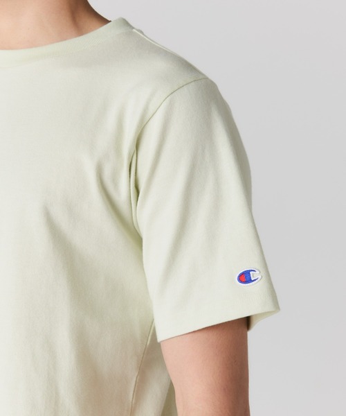 Champion(チャンピオン)の「【Champion/チャンピオン】直営限定コレクション メンズ ショートスリーブTシャツ(Tシャツ/カットソー・メンズ・ブラック/ライトグリーン系/ホワイト/ヘザーチャコール/グレー/ネイビー・X-LARGE/LARGE/SMALL/MEDIUM)」の8枚目の写真