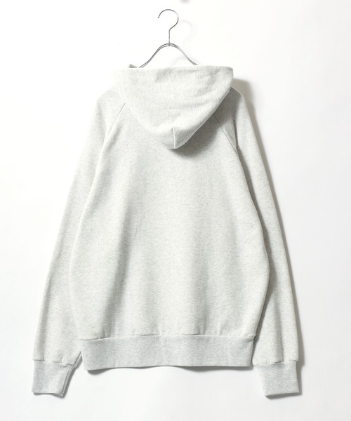 Healthknit（ヘルスニット）の「Healthknit（ヘルスニット）クラシカルスウェットパーカー メンズ レディース/裏起毛/無地/プルオーバートップス（パーカー・メンズ・スミクロ/グリーン/ブルー/レッド/アッシュグレー/サンドベージュ/ネイビー/マルーン・M/XL/L）」の17枚目の写真