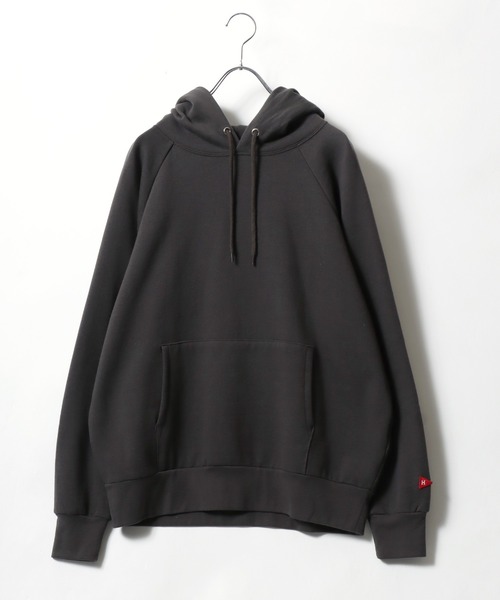 Healthknit（ヘルスニット）の「Healthknit（ヘルスニット）クラシカルスウェットパーカー メンズ レディース/裏起毛/無地/プルオーバートップス（パーカー・メンズ・スミクロ/グリーン/ブルー/レッド/アッシュグレー/サンドベージュ/ネイビー/マルーン・M/XL/L）」の13枚目の写真