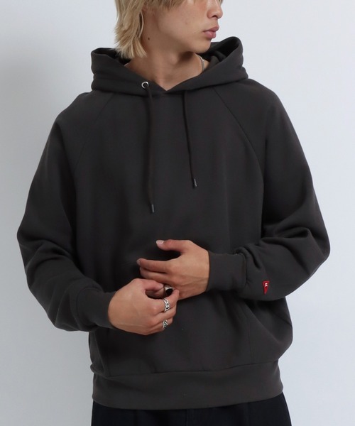 Healthknit（ヘルスニット）の「Healthknit（ヘルスニット）クラシカルスウェットパーカー メンズ レディース/裏起毛/無地/プルオーバートップス（パーカー・メンズ・スミクロ/グリーン/ブルー/レッド/アッシュグレー/サンドベージュ/ネイビー/マルーン・M/XL/L）」の21枚目の写真