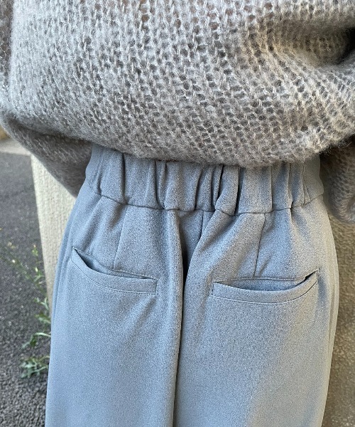 AIC.(エーアイシー)の「ジャガード/ベロアコンビネーションラップパンツ(その他パンツ・レディース・ネイビー/ブラック/グレー・FREE)」の17枚目の写真