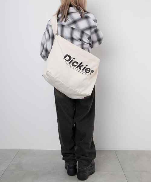 Dickies（ディッキーズ）の「∴WEGO/別注Dickies キャンバスショルダー（ショルダーバッグ・メンズ・ブラック/ナチュラル/その他4/その他1/その他2/その他3/その他6/その他5・FREE）」の22枚目の写真