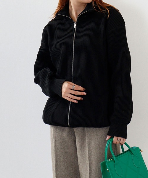 JOSE MOON RAFFLE KNIT TOPS/ラッフルニットトップス JOSE MOON RAFFLE KNIT TOPS/ラッフルニットトップス