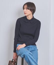 SLOANE（スローン）の「＜SLOANE＞18G ワイドリブ スキッパー