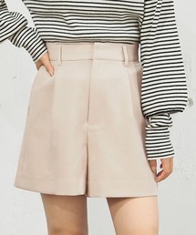 【2サイズ展開/ZOZO限定アイテム】タック入りショートパンツ