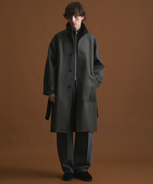 【新品未使用】A TOKYO 2wayダブルメルトンスタンドコート マルチ 1 UNITED TOKYO（ユナイテッドトウキョウ）の「Double melton 2way