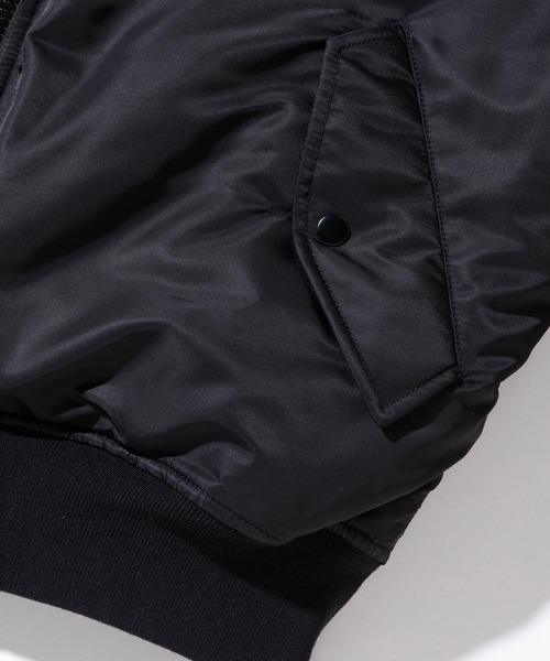 XLARGE（エクストララージ）の「XLARGE × IT'S A LIVING REVERSIBLE JACKET（ブルゾン・メンズ・ブラック・S/M/L/XL）」の6枚目の写真