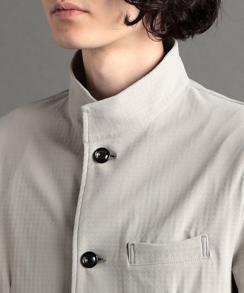 MONSIEUR NICOLE(ムッシュニコル)の「【canal deux Luxe】 4WAYストレッチ スタンドカラーブルゾン(ブルゾン・メンズ・ブラック/グレー・MEDIUM/LARGE/X-LARGE/XX-LARGE)」の19枚目の写真