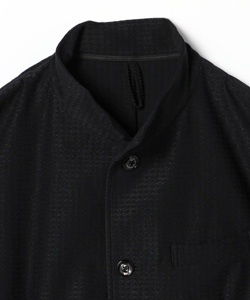 MONSIEUR NICOLE(ムッシュニコル)の「【canal deux Luxe】 4WAYストレッチ スタンドカラーブルゾン(ブルゾン・メンズ・ブラック/グレー・MEDIUM/LARGE/X-LARGE/XX-LARGE)」の3枚目の写真