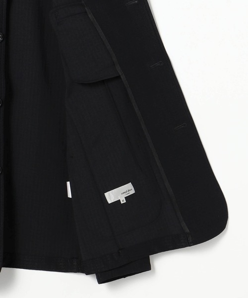 MONSIEUR NICOLE(ムッシュニコル)の「【canal deux Luxe】 4WAYストレッチ スタンドカラーブルゾン(ブルゾン・メンズ・ブラック/グレー・MEDIUM/LARGE/X-LARGE/XX-LARGE)」の8枚目の写真