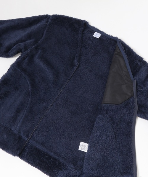Champion（チャンピオン）の「『別注』Champion×URBAN RESEARCH　SHERPA FLEECE JACKET（ブルゾン・メンズ・グリーン/ネイビー/ブラック/チャコールグレー・MEDIUM/SMALL/LARGE）」の7枚目の写真