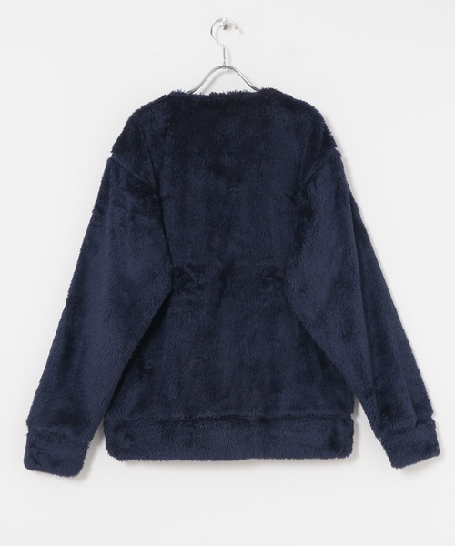 Champion（チャンピオン）の「『別注』Champion×URBAN RESEARCH　SHERPA FLEECE JACKET（ブルゾン・メンズ・グリーン/ネイビー/ブラック/チャコールグレー・MEDIUM/SMALL/LARGE）」の8枚目の写真