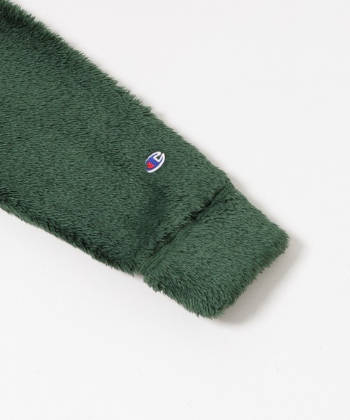 Champion（チャンピオン）の「『別注』Champion×URBAN RESEARCH　SHERPA FLEECE JACKET（ブルゾン・メンズ・グリーン/ネイビー/ブラック/チャコールグレー・MEDIUM/SMALL/LARGE）」の12枚目の写真