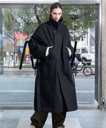 【VOAAOV】S100 WOOL BEAVER LONG COAT