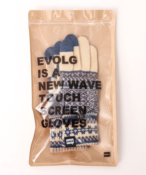 EVOLG（エヴォログ）の「【EVOLG/エヴォログ】LET2355 MIT ニットグローブ（手袋・メンズ・ベージュ系その他3/イエロー系その他3/ブラック系その他3/ホワイト系その他4・FREE）」の12枚目の写真