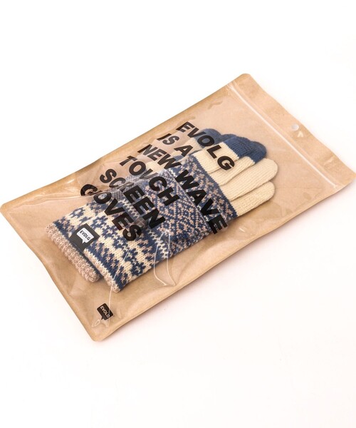 EVOLG（エヴォログ）の「【EVOLG/エヴォログ】LET2355 MIT ニットグローブ（手袋・メンズ・ベージュ系その他3/イエロー系その他3/ブラック系その他3/ホワイト系その他4・FREE）」の13枚目の写真