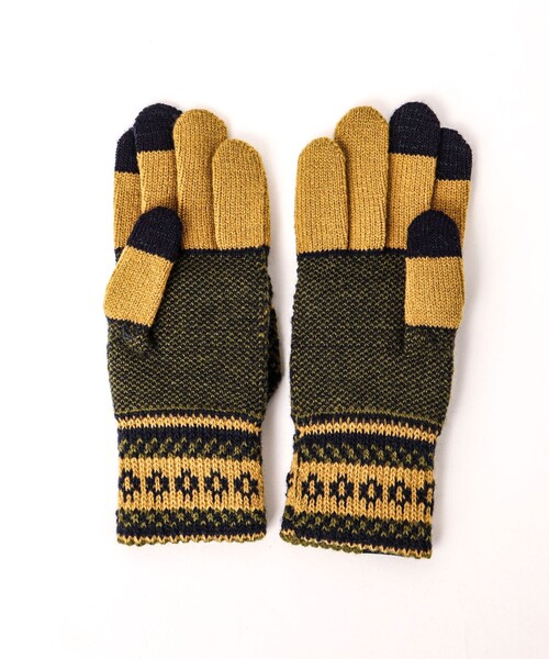 EVOLG（エヴォログ）の「【EVOLG/エヴォログ】LET2355 MIT ニットグローブ（手袋・メンズ・ベージュ系その他3/イエロー系その他3/ブラック系その他3/ホワイト系その他4・FREE）」の15枚目の写真